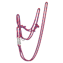 Load image into Gallery viewer, Rope halter with reins
