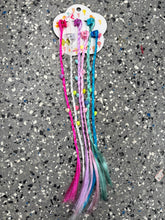 Load image into Gallery viewer, Colourful Clip-On Hair Plaits
