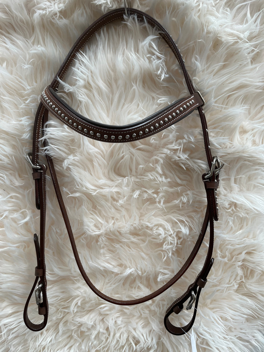 Western Studed brown Bridle