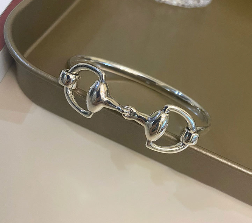 Stirling  Silver Bit Bracelet