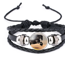 Load image into Gallery viewer, Woven horse bracelet
