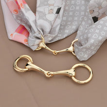Load image into Gallery viewer, Bit Scarf ring or key ring
